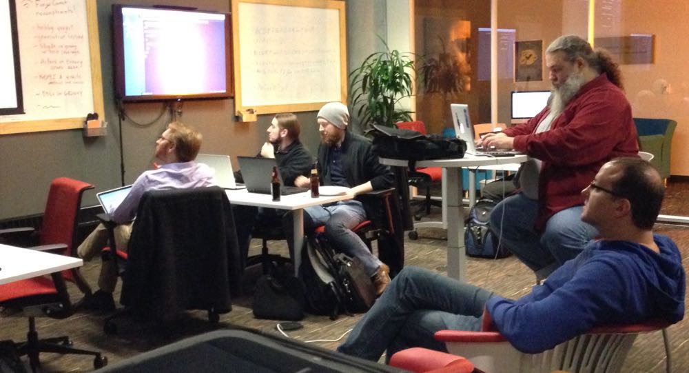 Guy leading the EverCraft Kata Guy leading the EverCraft Kata